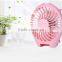 small rechargeable 5v usb micro electric portable mini desk cooling fan