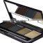 value makers logo 4 Color Eyebrow Powder Palette and eyebrow stencil