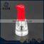 Cylinder and luxury bottle cap and brush sealing nail polish glass bottles