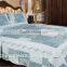 Luxury 3pcs 100% polyester printed counterpane bed spread