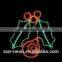 Led Motif Rope Light Christmas Bell Motif / 2d Light Motif For Festival