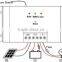 10A 12V/24V MPPT solar charge controller for solar home system, manufactured by wuhan wanpeng