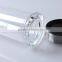 hot sale new product clear water bottle office glass cup stainless steel lid