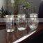 mini glass storage jars with clip lid