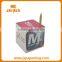 Promotion custom logo design print every sides sticky note pad memo cube