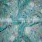 yarn dyed crepe printed 100% polyester moss crepe fabric