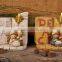 Nativity set with PEACE word on bible