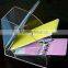 Clear A5 brochure display/literature stand