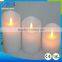 2015 New CE ROHS Certificated Flickering Yellow Flameless Wedding Use Pillar Flicker Flame Candle Led Moving Flame Wholesale
