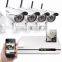 wireless NVR system HD720P security cctv camera system