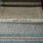Simple curtain design hotel stripe yarn dyed chenille curtain fabric for bedroom