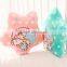 Custom Animal Shape Cotton Cute Soft Baby Bandana Bibs
