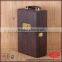 Top Quality Hot Stamping Logo Wine MDF Box With PU Leather