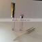 plastic lip gloss tube silver color cap