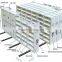 stainless steel mobile filling cabinet central locking system