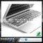 Simple business style Waterproof / dustproof custom silicone keyboard cover for macbook