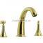 European Gold Plated Bathroom Faucet