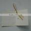 promotional small christmas paper greeting card for 2015