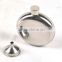 110g 5 oz Mirror Smooth Carry Portable Stainless Steel Round Hip Stainless Steel Hip Flask