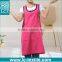 resuable pink baby-sitter Nanny Nurse Nancy medical apron with hook and loop
