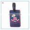 High Quality Square-shape Plastic Tag & ID Card luggage tage,Great for Cruises & Flights