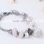 Wholesales Glass Bead Bracelet Patterns, Charm Bracelets, Essential Oil Aromatherapy Jewelry