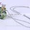 Empty Glass Perfume Bottles Fragrance Essential Oil Diffuser Locket Necklace jewelry