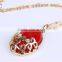 High Quality Nice Design Oval Shape Essential Oil Pendant Necklace Wholesale