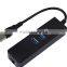 3 Port USB Hub 3.0 Hub with RJ45 Lan Gigabit Ethernet Converter Adapter