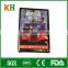 0.3mm Tinplate Material CMYK Printed Metal Tin Sign For Advertising