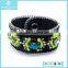 Cheap Design Black Goatskin Crystal Diy Bracelet Jewellery