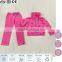 peach ladies loungewear suit bathrobe