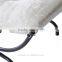 Pawhut 26" Black/White Modern Elevated Pet Swing Cat Bed