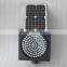 300mm Epistar LED solar powered blinking led lights traffic warning light