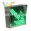 Super Bright 270mm Toll Fog Traffic Light Red Cross Green Arrow Aluminum Alloy Box