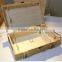 antique colored wine glasses gift box,whole sale gift stand for wine glasses,wooden box for wine bottle