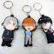 2016 fashion style Silicone Keychain, face changing keychain