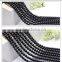 DIY Jewelry accessories necklace bracelet beads 4mm 6mm 8mm 10mm 12mm 14mm 16mm wholesale cheap black natural agate bead