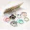 Export iran japan OEM LOGO round rotate 360 mobile phone ring holder