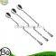 12 Inches Stainless Steel Mixing Spoon, Spiral Pattern Bar Cocktail Shaker Spoon