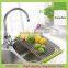 Foldable Stainless Steel Dish Drainer Drying Rack for Kitchen