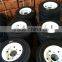 Discount black Solid Tire press white Split Rim 4.00-8 wheel for trailer