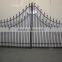 aluminum/ wrought iron/galvanized powder coated steel/Iron/ Useful Steel Outdoor Garden Gates