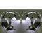 Fire Ring Brake Disc Rotors Chrome Cover W/ White LED For Honda Honda GOLDWING GL1800 01-14 03 04 F6B 2013-2015 14