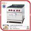 Stainless Steel Gas Griddles(half flat and half groove) with Cabinet(GH-986)