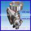 stainless steel salt and pepper grinder set