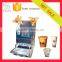 stainless steel body Automatic topseal cup sealer machine