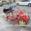 2015 Playground park dedicated four-wheel and 2 seats bicycle SA200