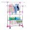 Hanging Clothes Rack Clothes Drying Rack and clothes storage shelves