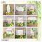 bear bridge house rocket shape wood piggy money storage bank